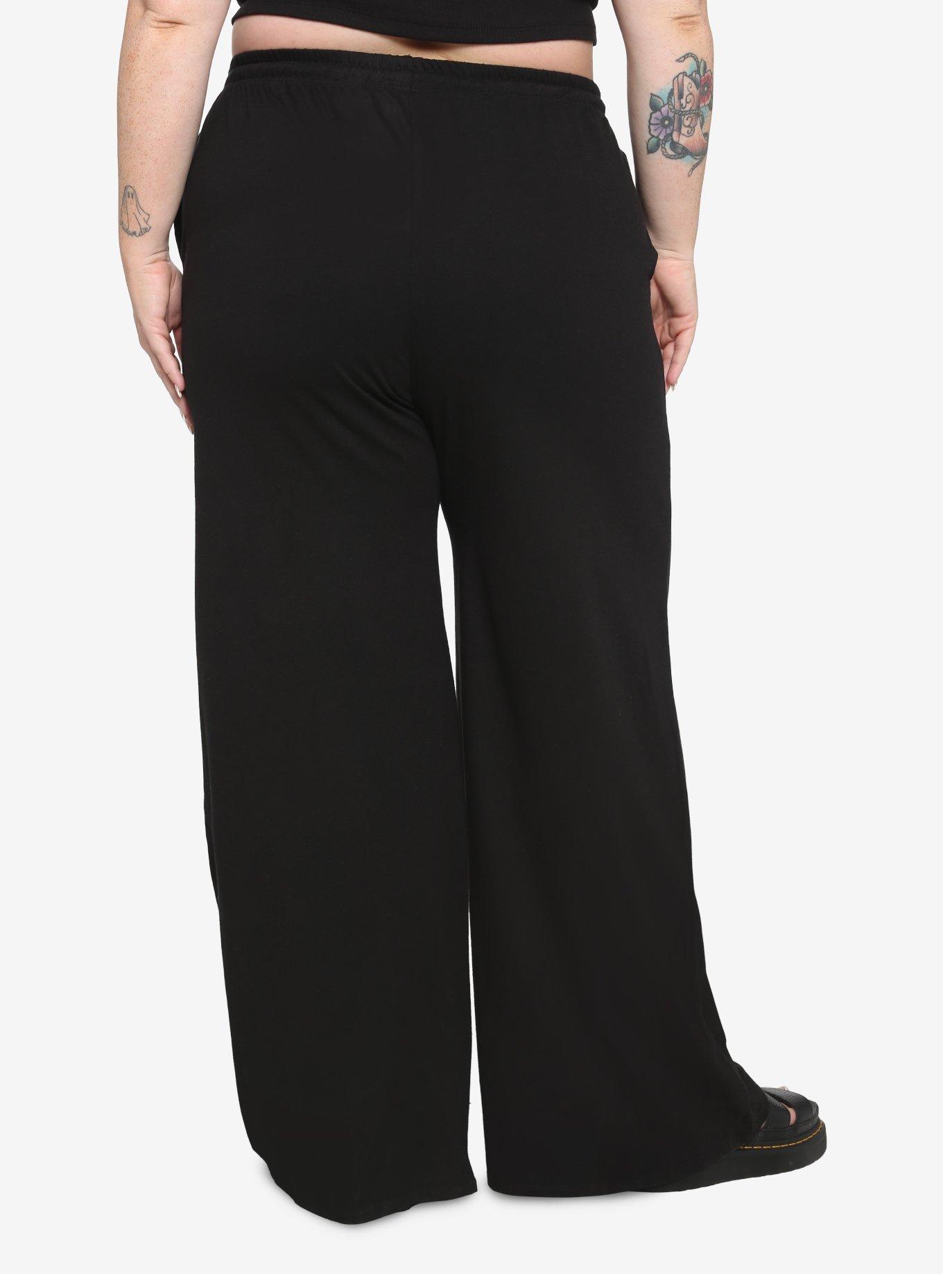 Tarot Cards Girls Lounge Pants Plus Size, BLACK, alternate