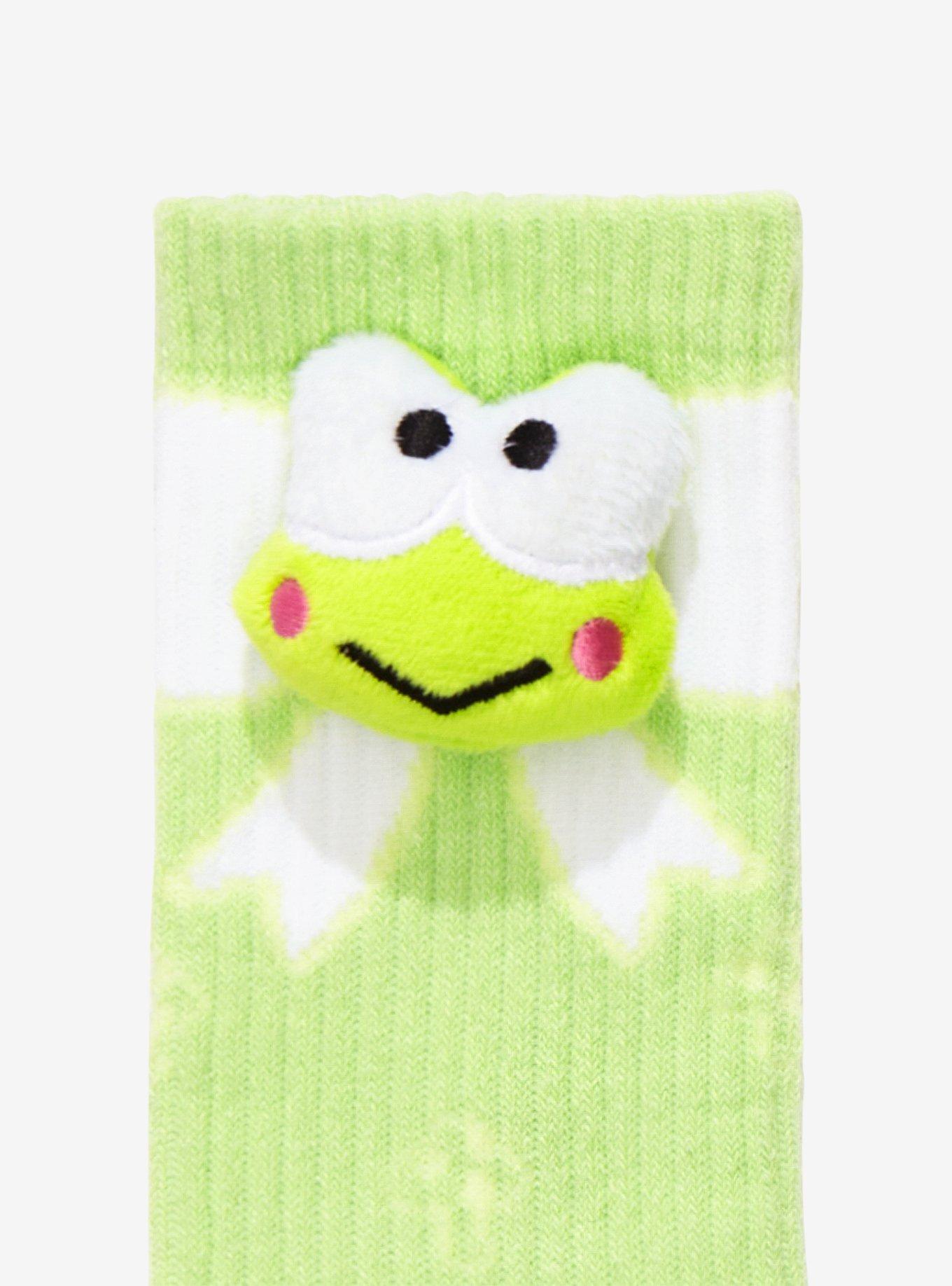 Keroppi 3D Plush Crew Socks, , alternate