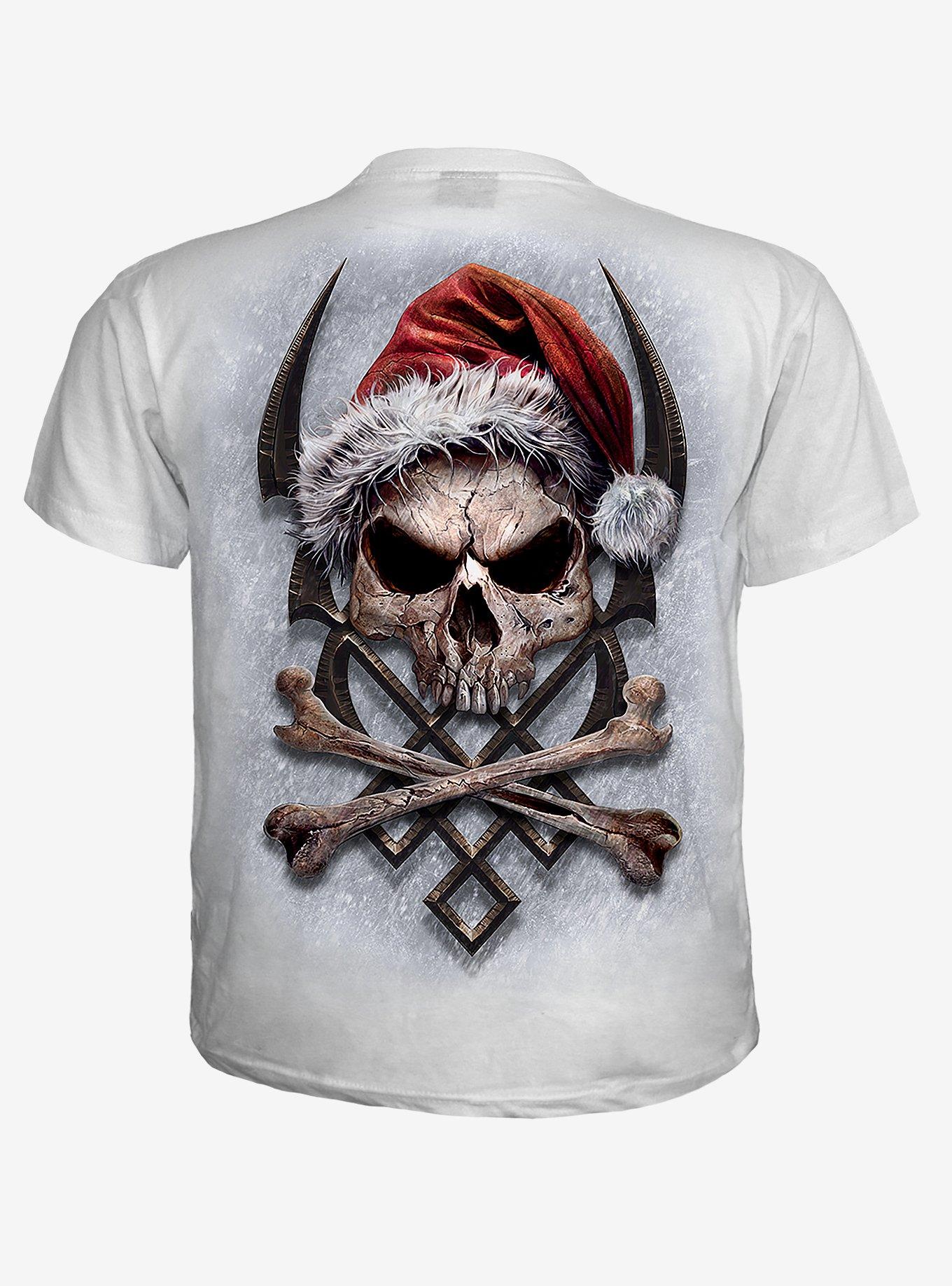 Rock Santa T-Shirt White, , hi-res