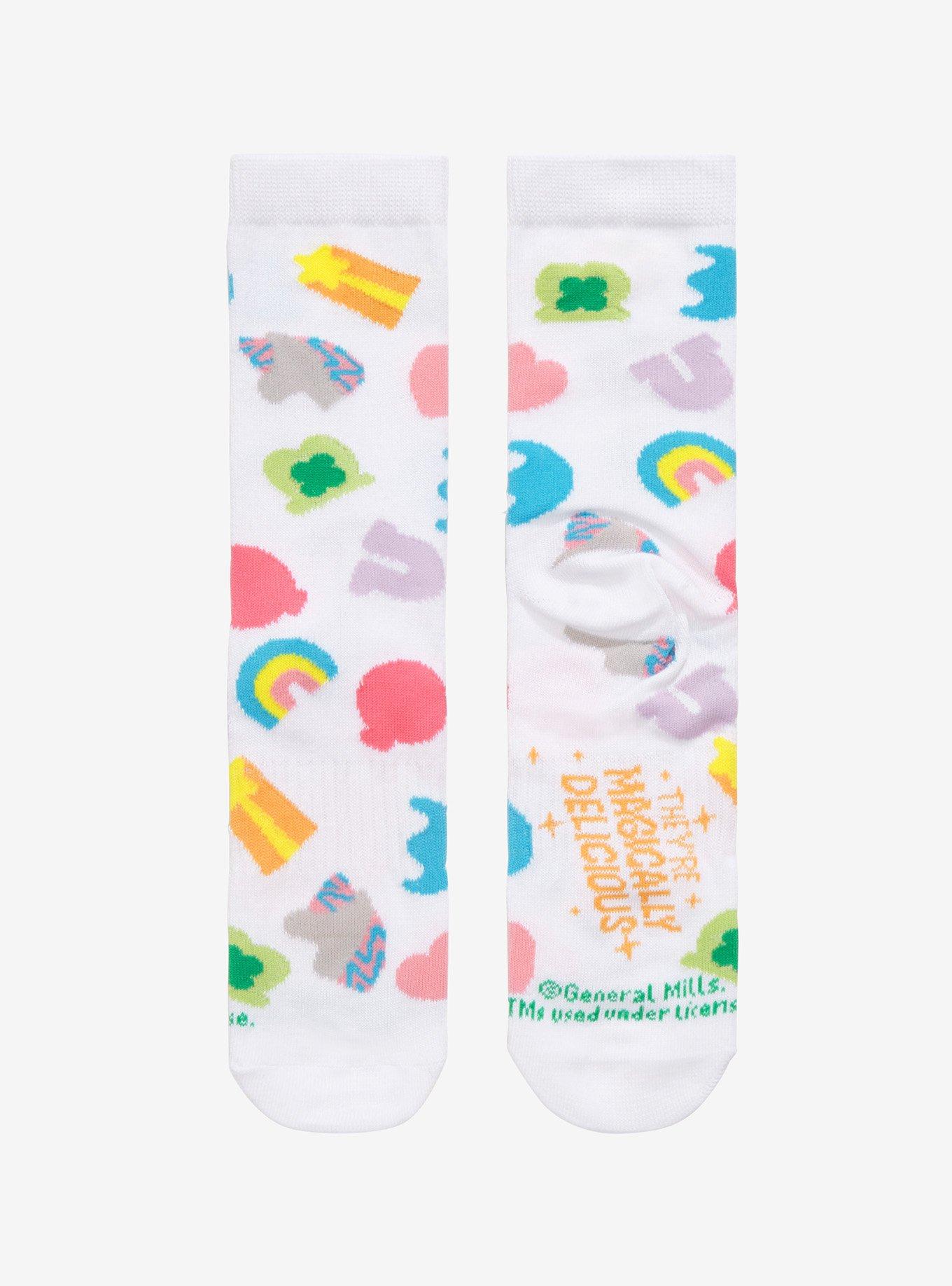 Lucky Charms Marshmallows Crew Socks, , alternate