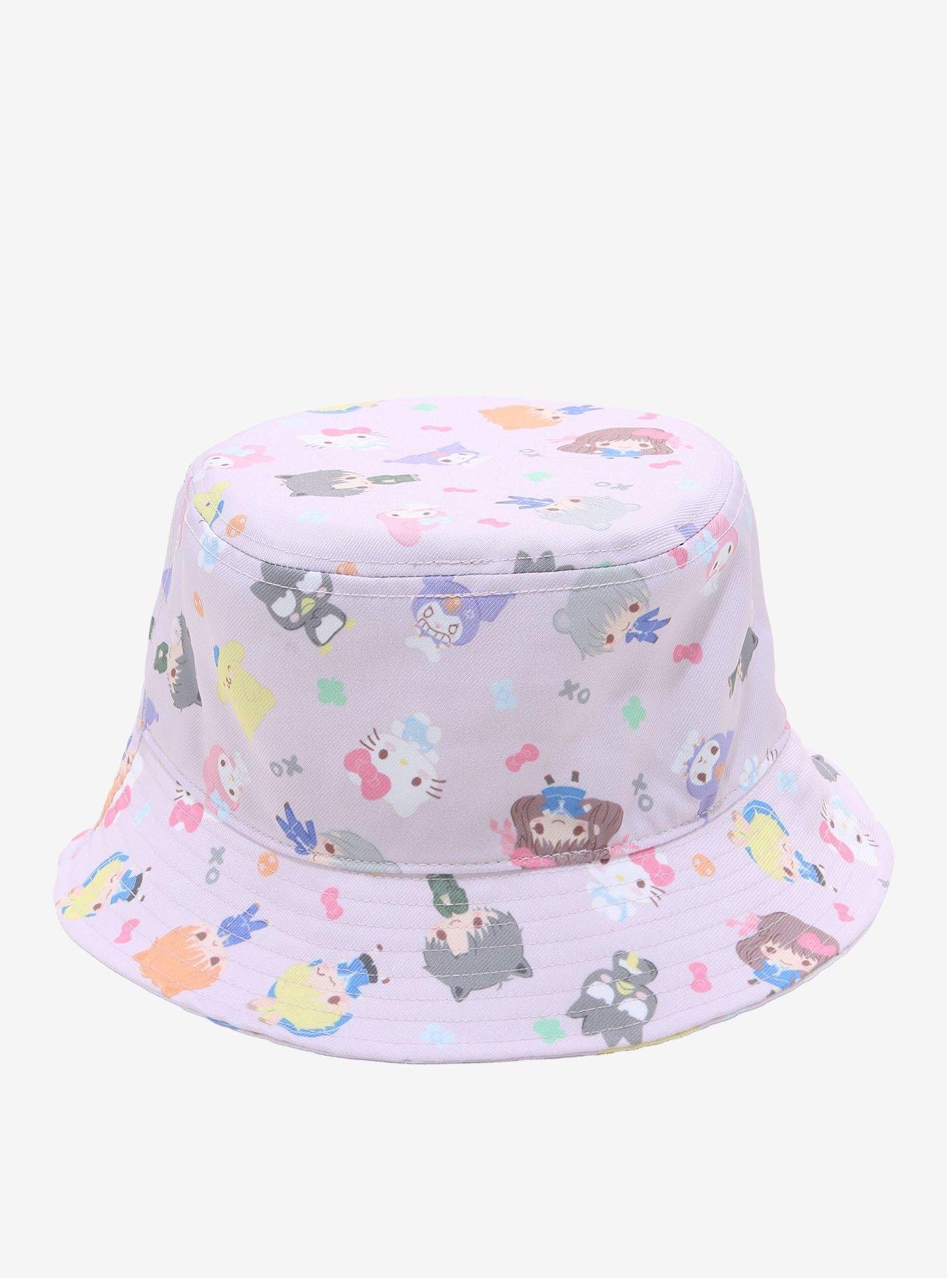 Fruits Basket X Hello Kitty And Friends Lavender Bucket Hat, , alternate