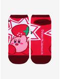 Kirby Strawberry No-Show Socks, , alternate