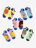 Fruits Basket X Hello Kitty And Friends Polka Dot No-Show Socks 5 Pair, , alternate