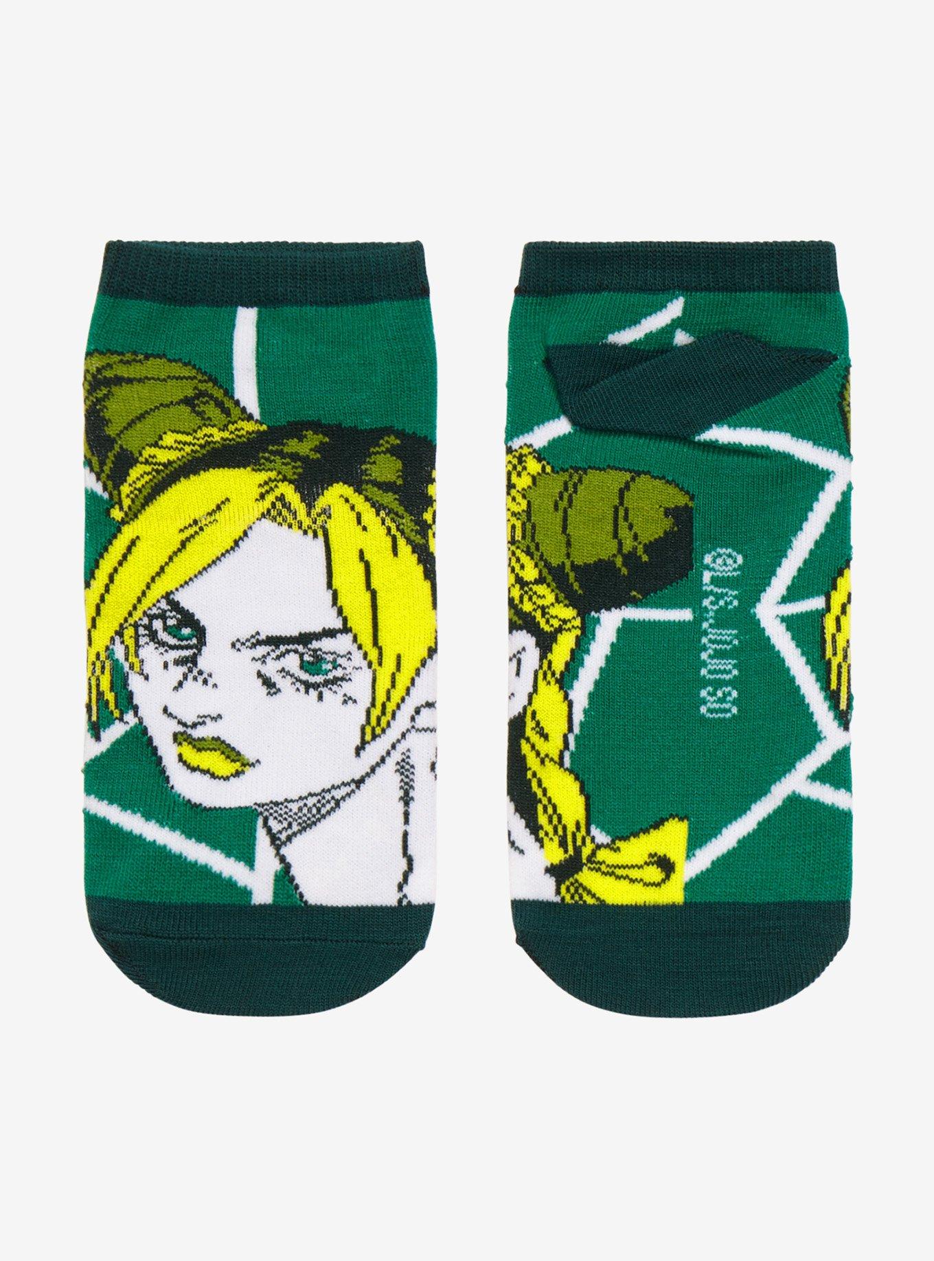 JoJo's Bizarre Adventure: Stone Ocean Jolyne Cujoh No-Show Socks, , alternate