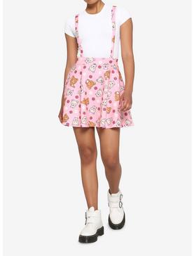 Rilakkuma Strawberry Suspender Skirt, , hi-res