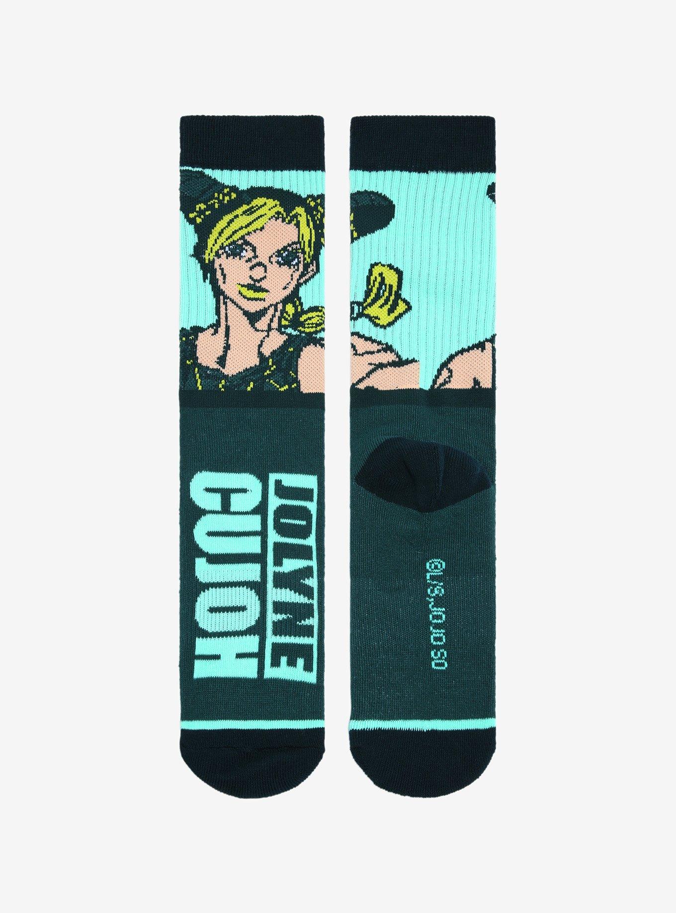 JoJo's Bizarre Adventure: Stone Ocean Jolyne Cujoh Crew Socks, , alternate