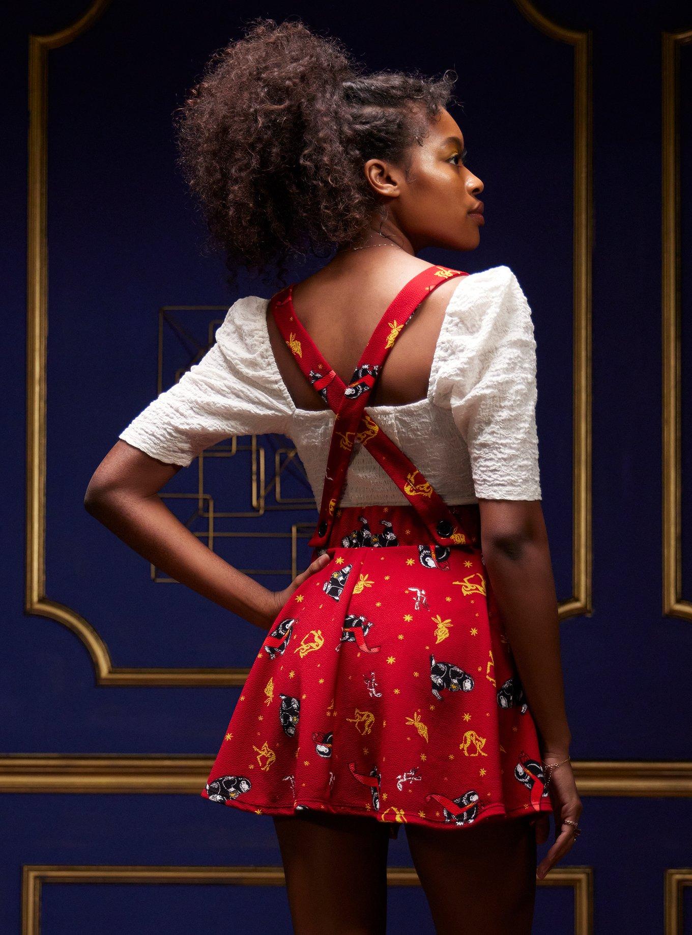 Fantastic Beasts: The Secrets Of Dumbledore Niffler Suspender Skirt, MULTI, alternate