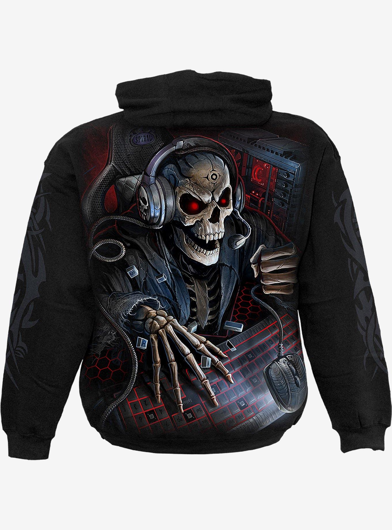 Gamer Hoodie, BLACK, alternate