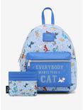 Loungefly Disney The Aristocats Dancing Cats Mini Backpack, , alternate