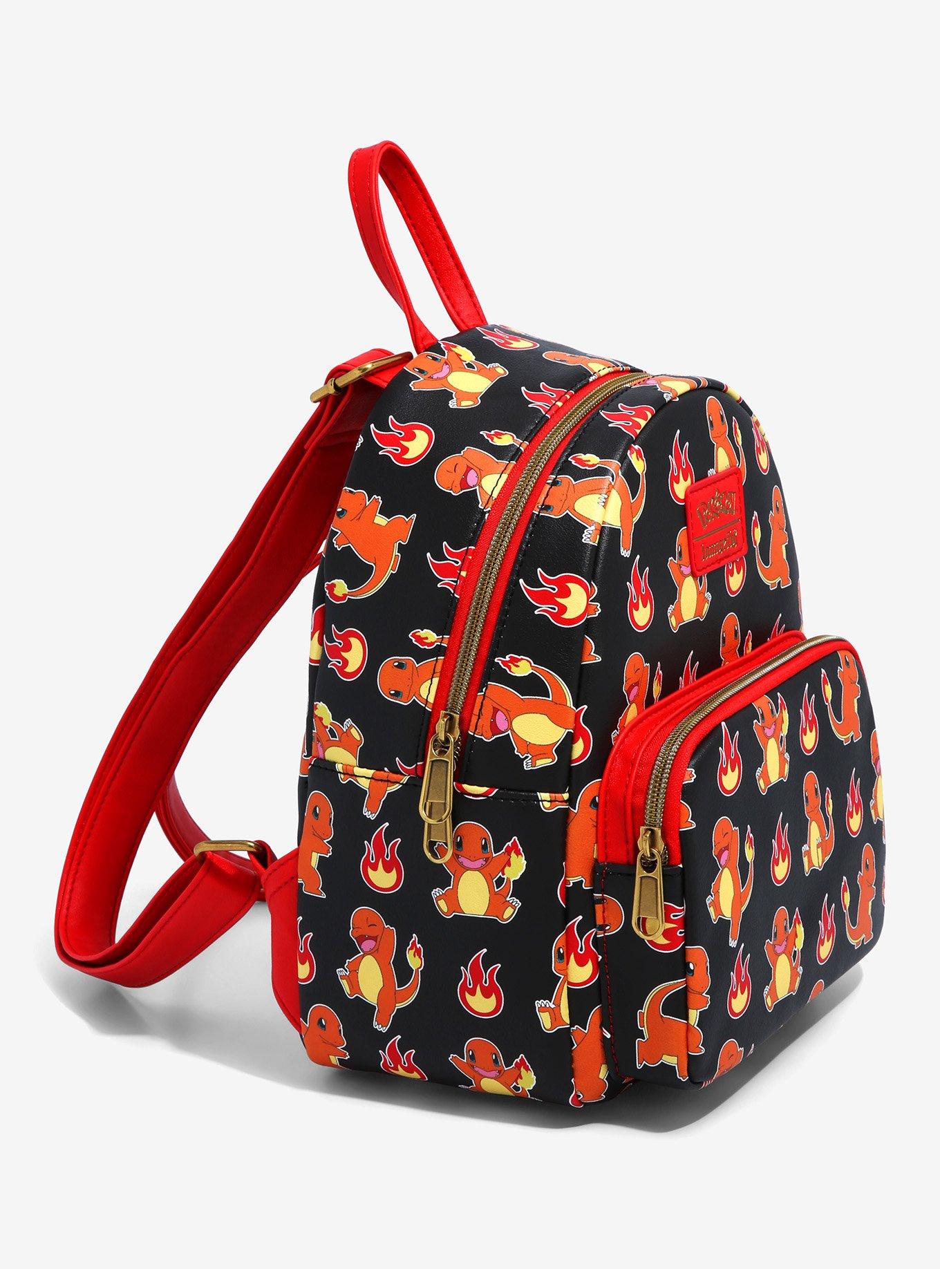 Loungefly Pokemon Charmander Flames Mini Backpack, , alternate