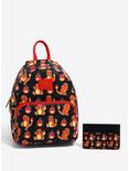 Loungefly Pokemon Charmander Flames Mini Backpack, , alternate