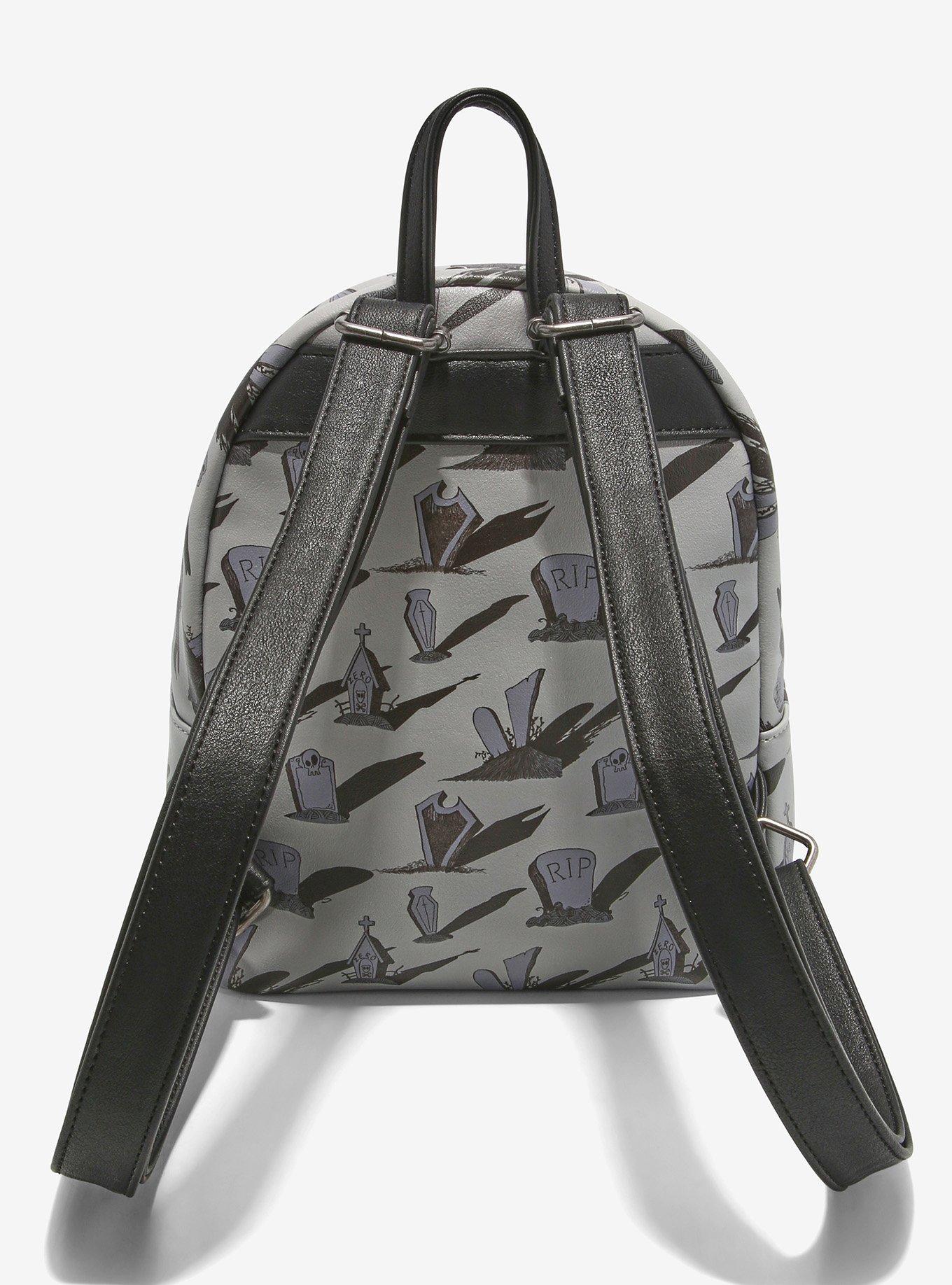 Loungefly The Nightmare Before Christmas Zero Graveyard Mini Backpack, , alternate