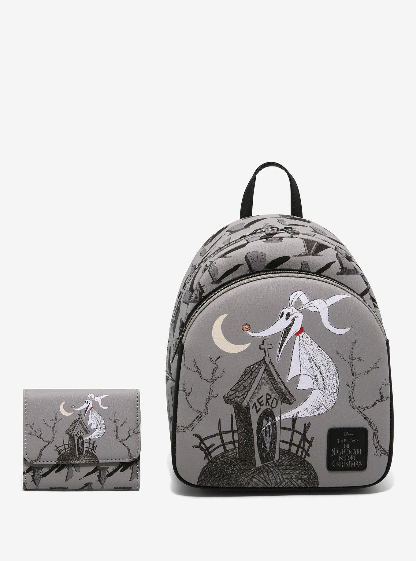 The Nightmare Before Christmas Zero Mini Flap Wallet, , alternate