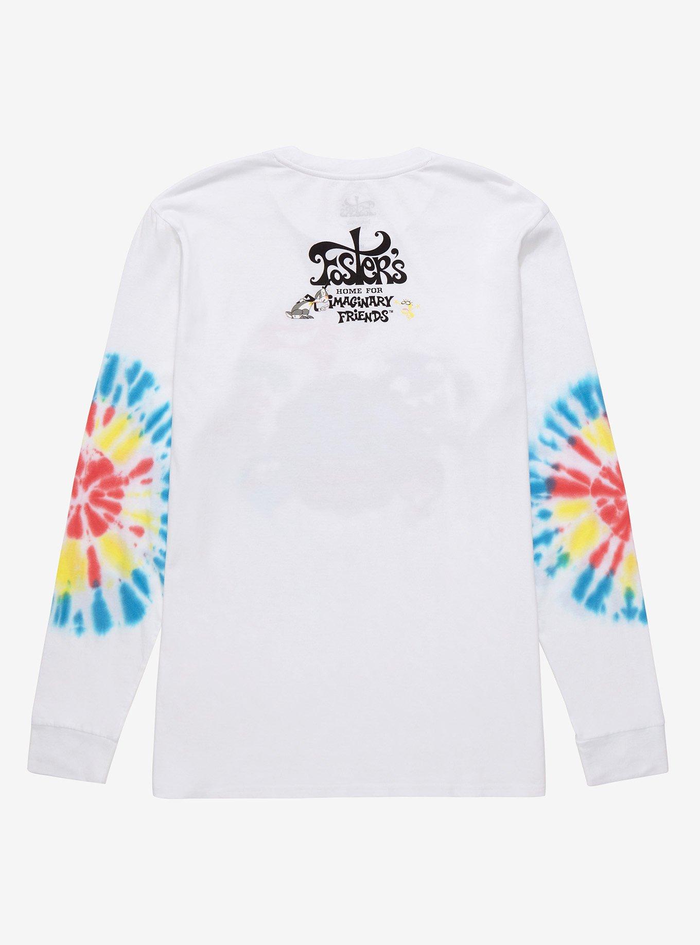 Foster&rsquo;s Home for Imaginary Friends Group Tie-Dye Long Sleeve T-Shirt - BoxLunch Exclusive , TIE DYE, alternate