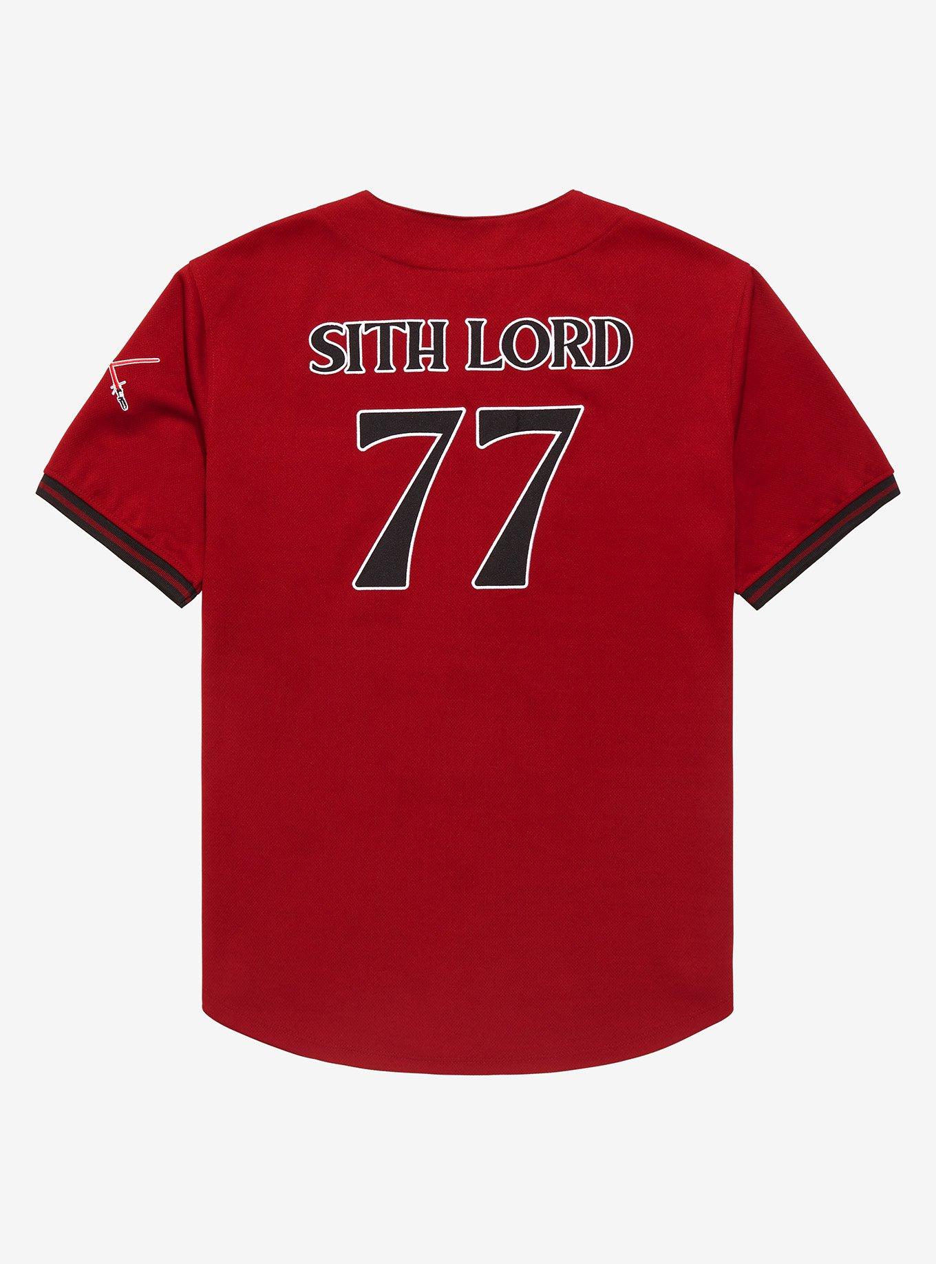 Star Wars The Dark Side Sith Lord Baseball Jersey, , hi-res