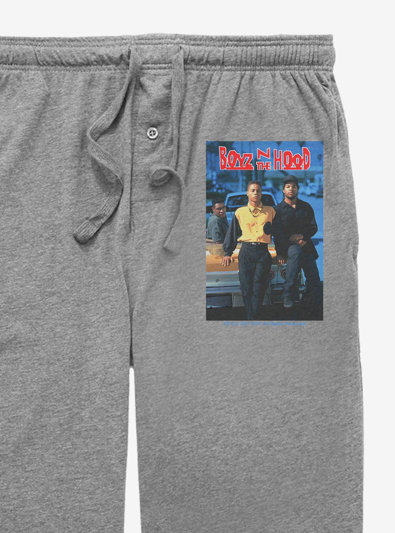 Boyz N The Hood Movie Poster Pajama Pants, GRAPHITE HEATHER, alternate