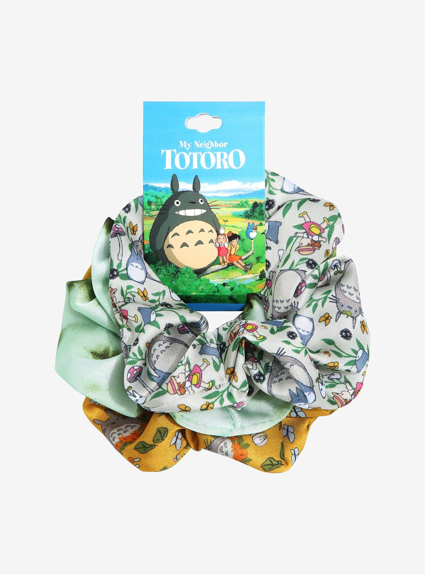 Studio Ghibli My Neighbor Totoro Forest Spirits & Flora Friends Scrunchy Set - BoxLunch Exclusive, , alternate