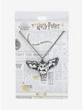 Harry Potter Hedwig Stained Glass Necklace - BoxLunch Exclusive, , alternate