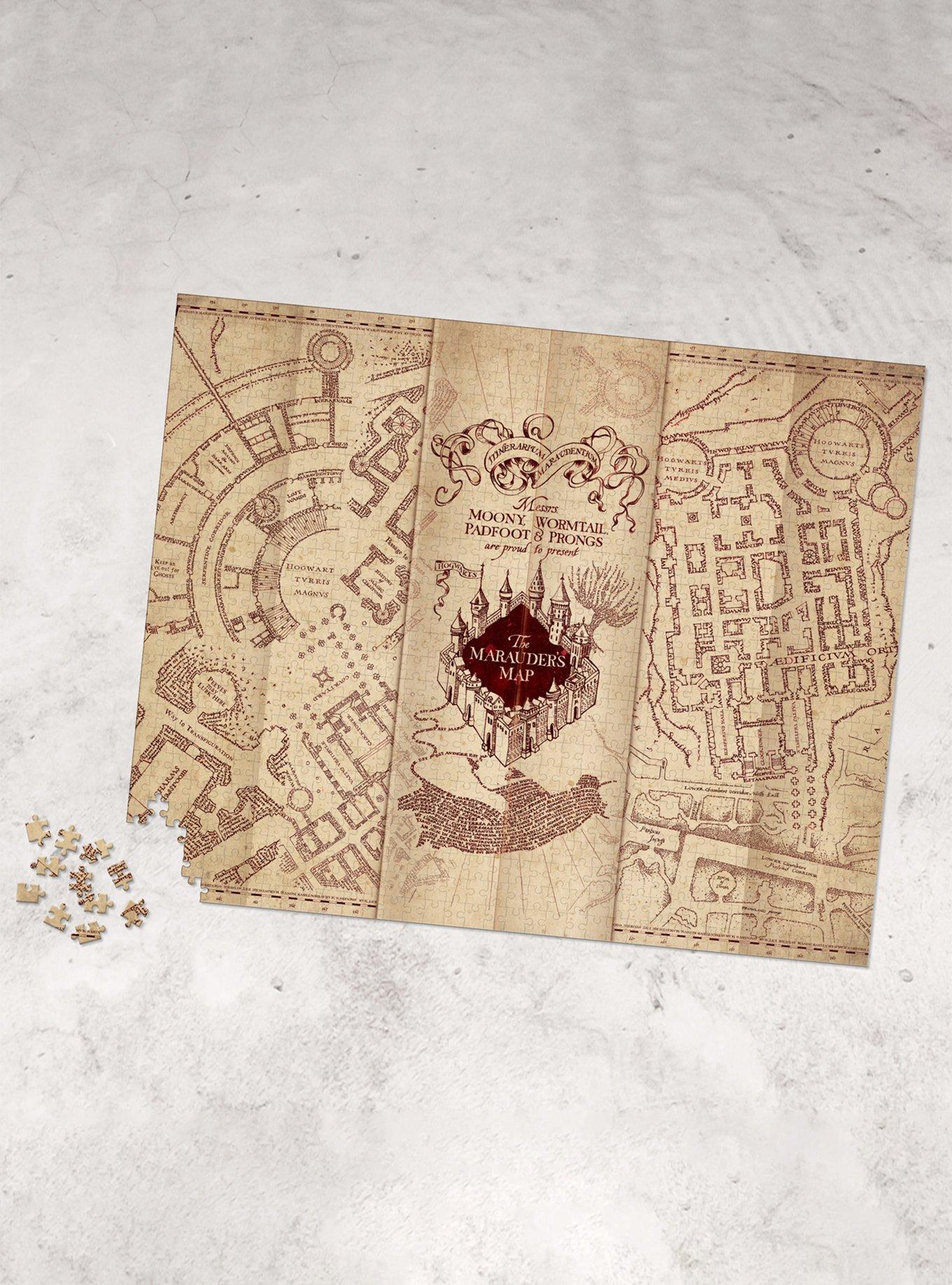 Harry Potter Marauder's Map 1000-Piece Puzzle, , alternate