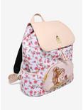 Loungefly Disney Beauty And The Beast Rose Belle Slouch Backpack, , alternate