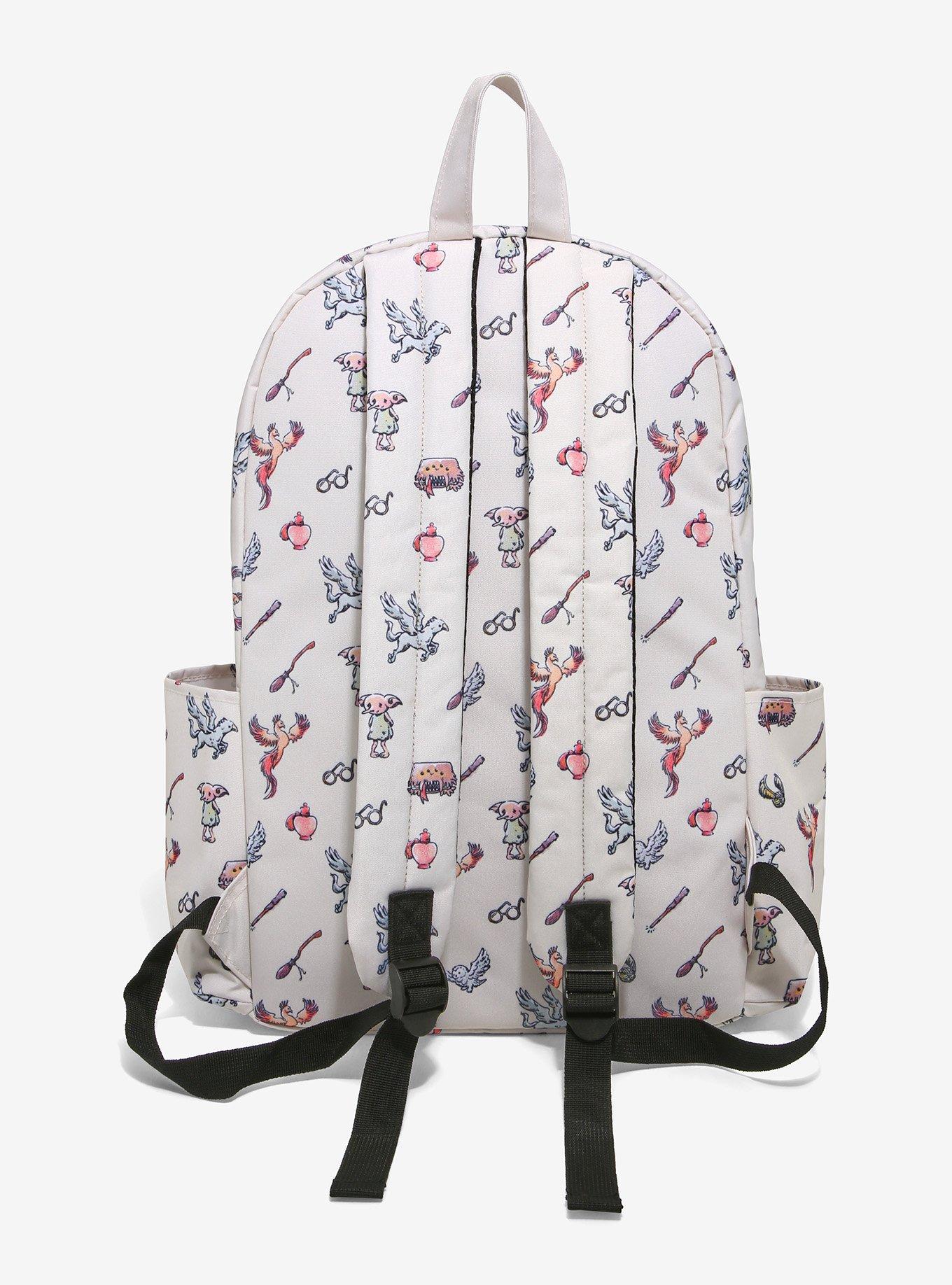 Loungefly Harry Potter Magical Creatures & Items Backpack, , alternate