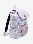 Loungefly Disney Tangled Pascal Floral Slouch Backpack, , alternate