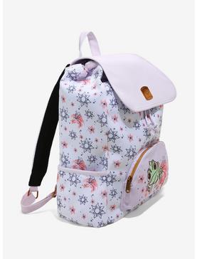 Loungefly Disney Tangled Pascal Floral Slouch Backpack, , hi-res
