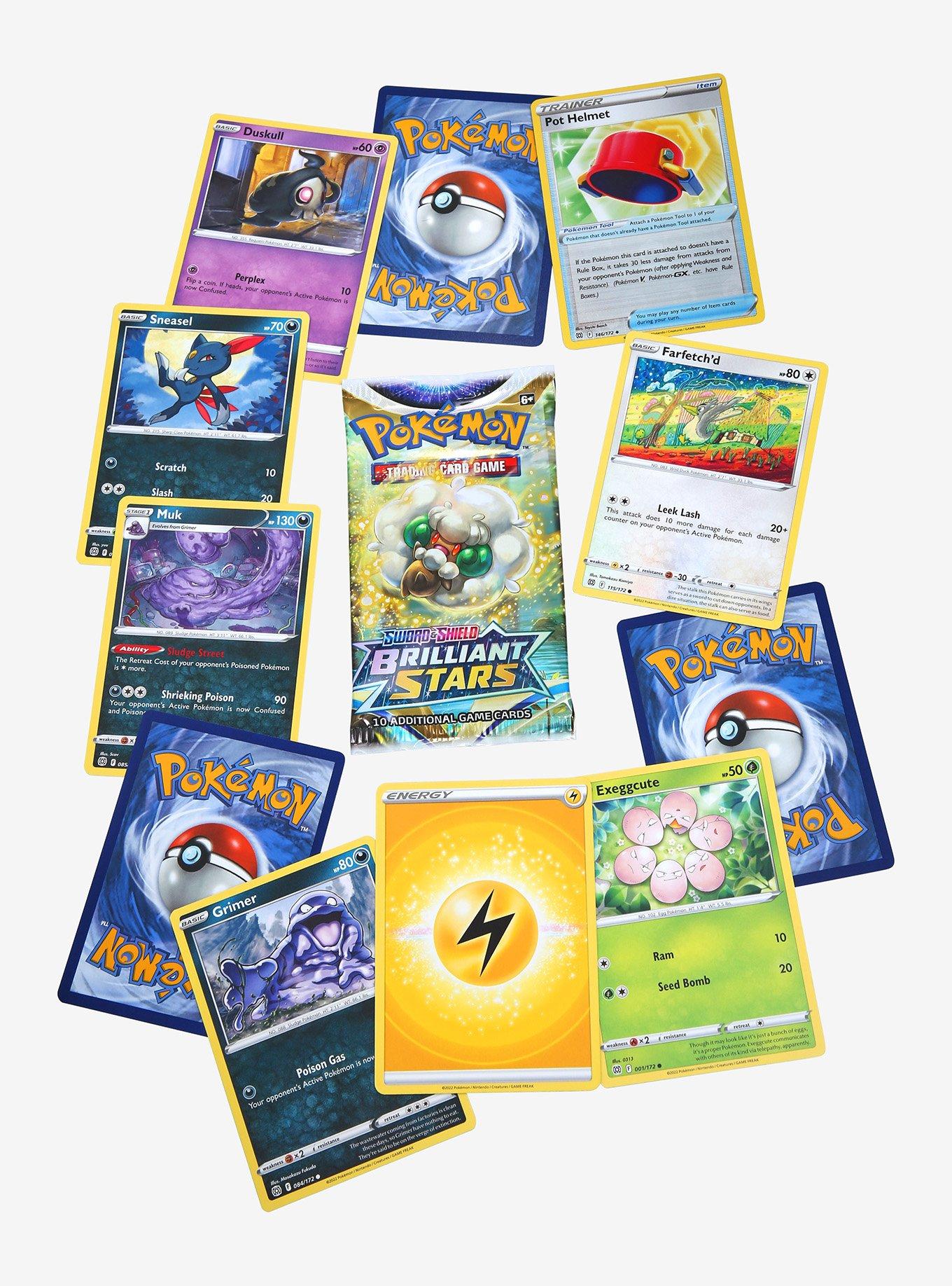 Pok&eacute;mon Sword & Shield Brilliant Stars Card Game Booster Pack, , alternate