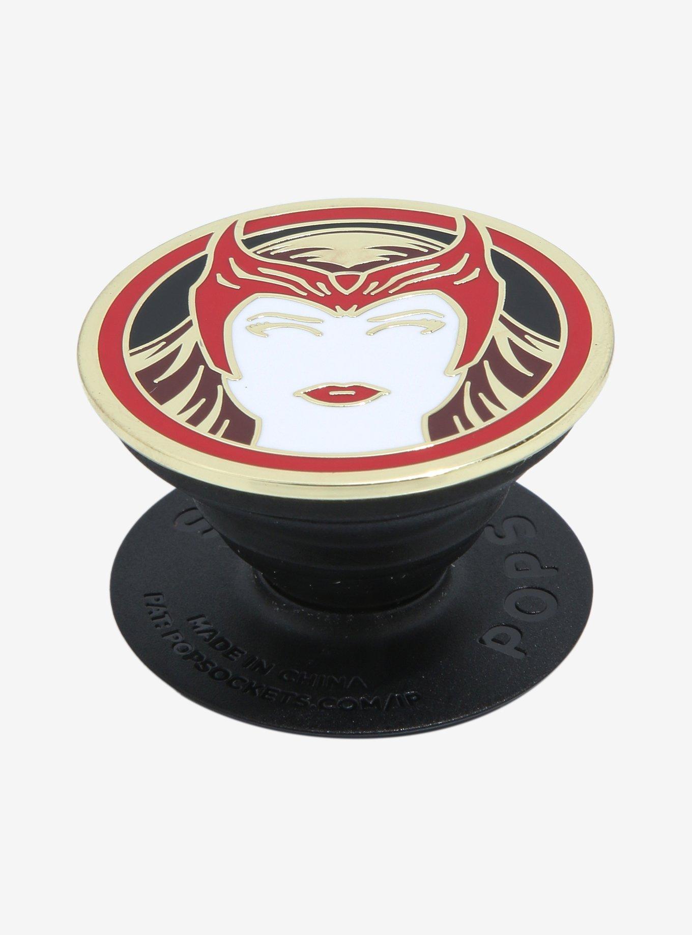 Marvel Scarlet Witch Portrait Enamel PopSocket, , alternate