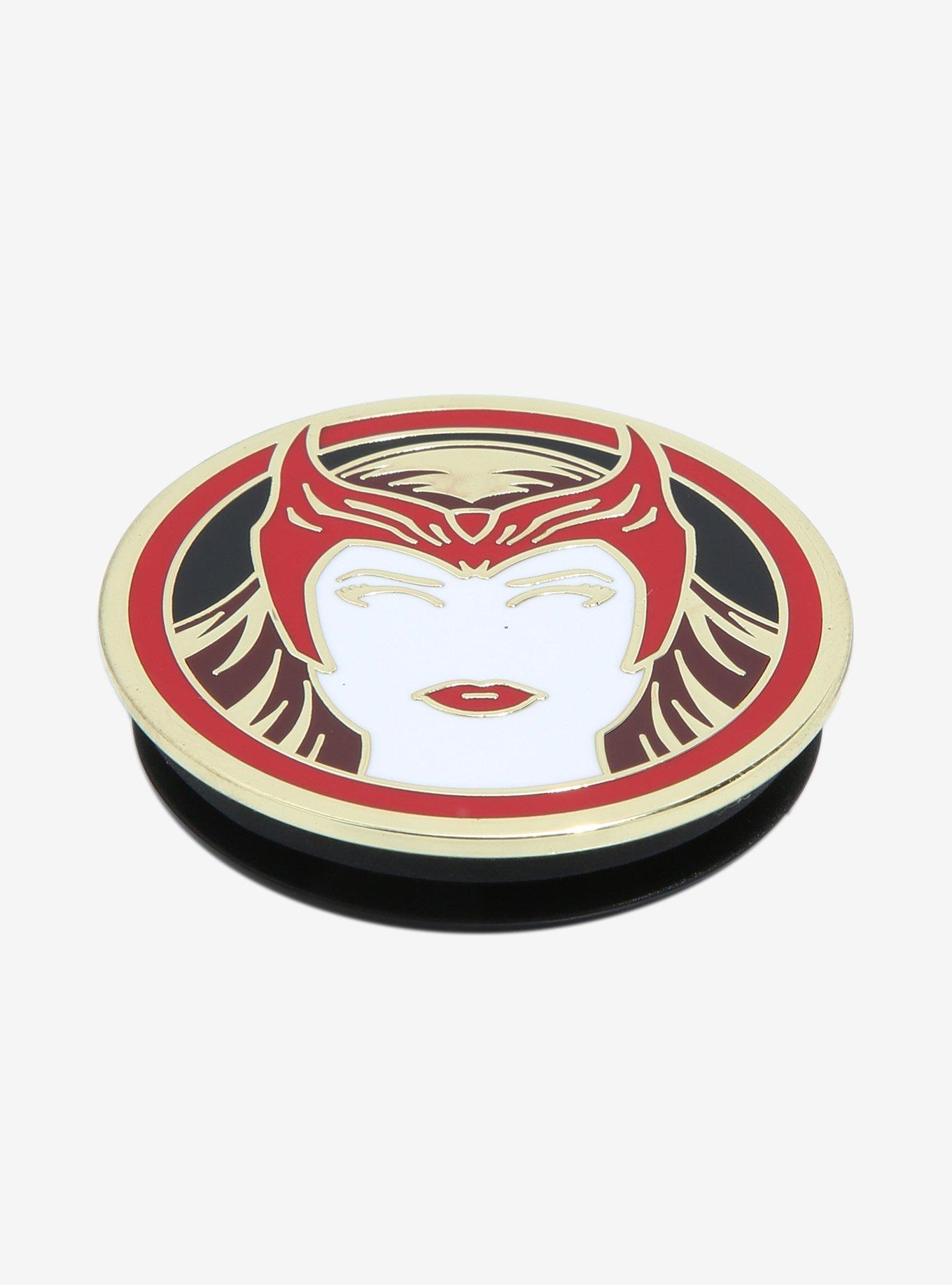 Marvel Scarlet Witch Portrait Enamel PopSocket, , alternate