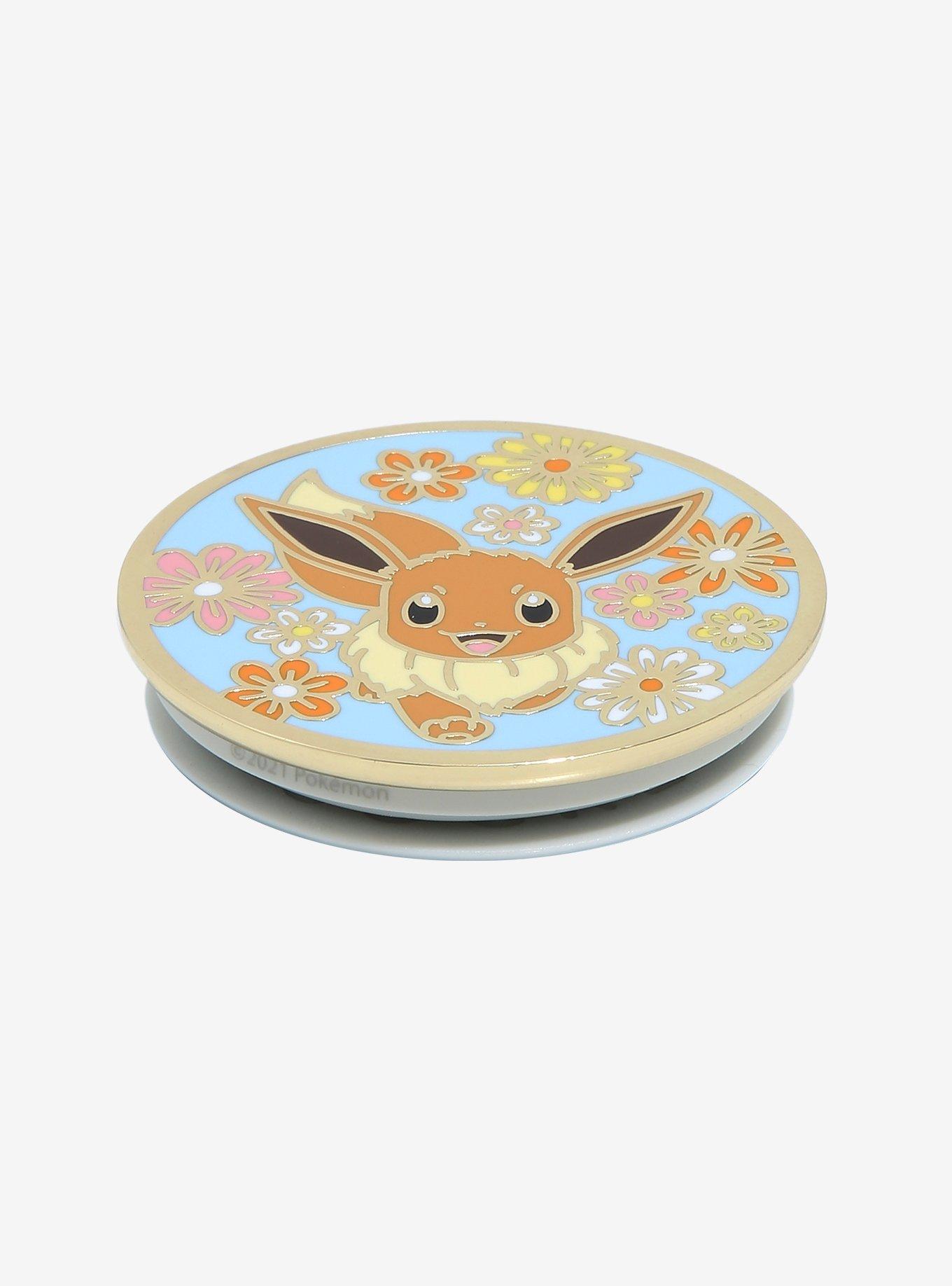 Pokémon Eevee Floral Enamel PopSocket, , alternate