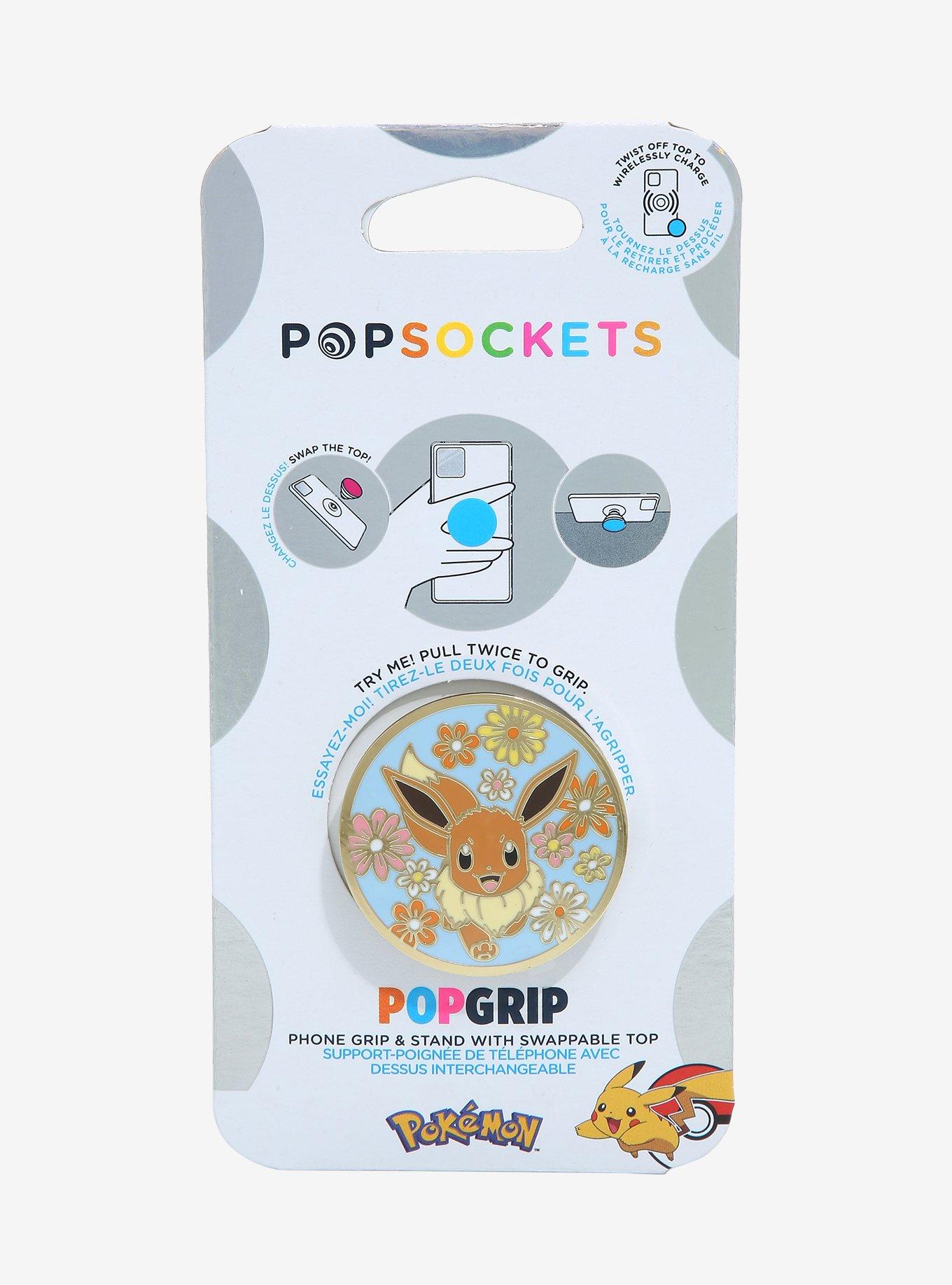 Pokémon Eevee Floral Enamel PopSocket, , alternate