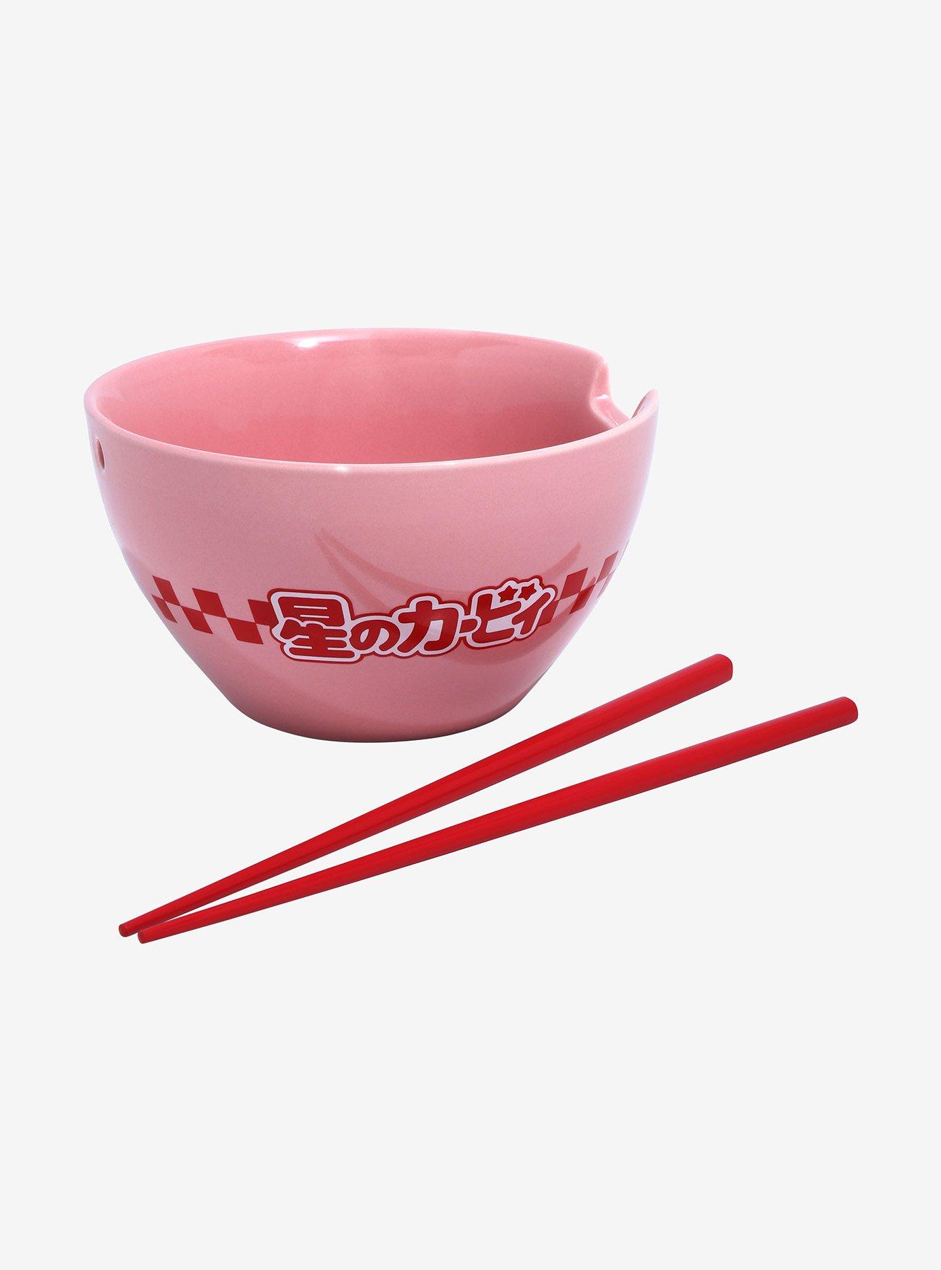 Nintendo Kirby Portrait Ramen Bowl with Chopsticks, , alternate