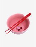 Nintendo Kirby Portrait Ramen Bowl with Chopsticks, , alternate