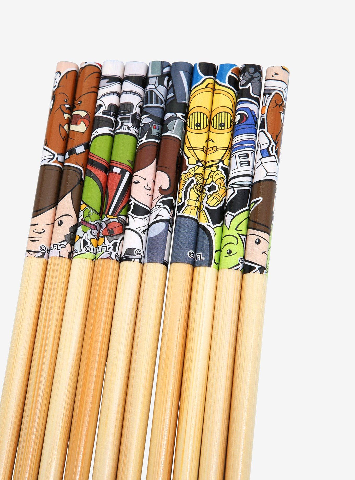 Star Wars Characters Chopstick Set , , alternate