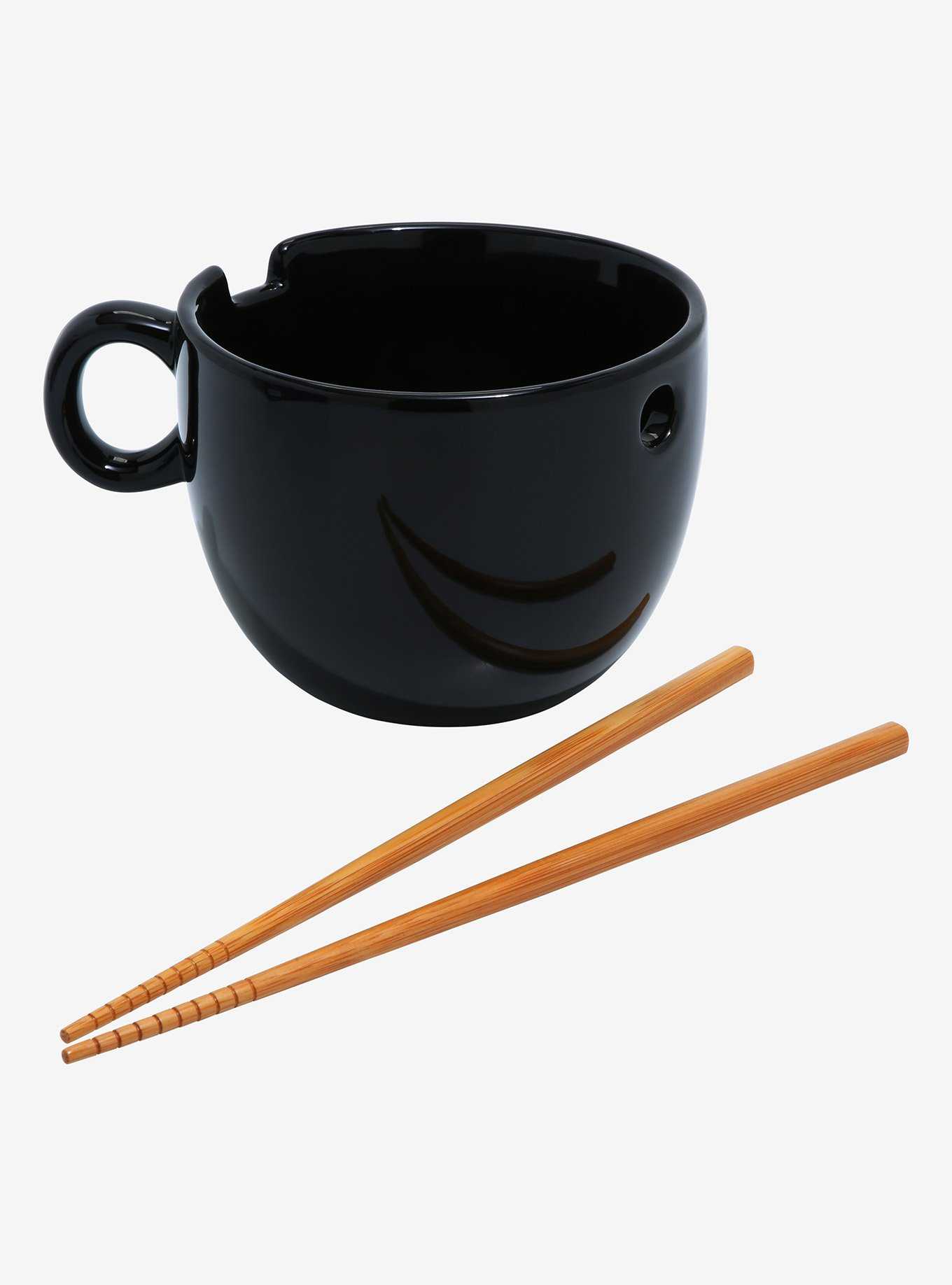 DC Comics Batman Bat Logo Ramen Bowl with Chopsticks, , hi-res