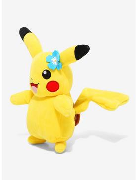 Pokemon Pikachu Blue Flower Plush, , hi-res