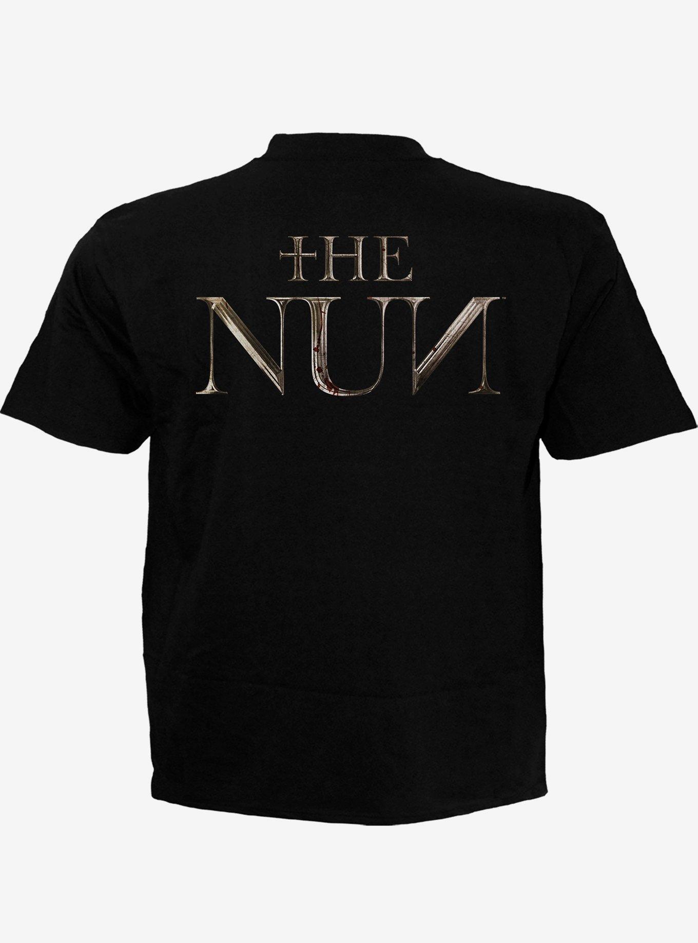 The Nun Skull Illusion T-Shirt, , hi-res
