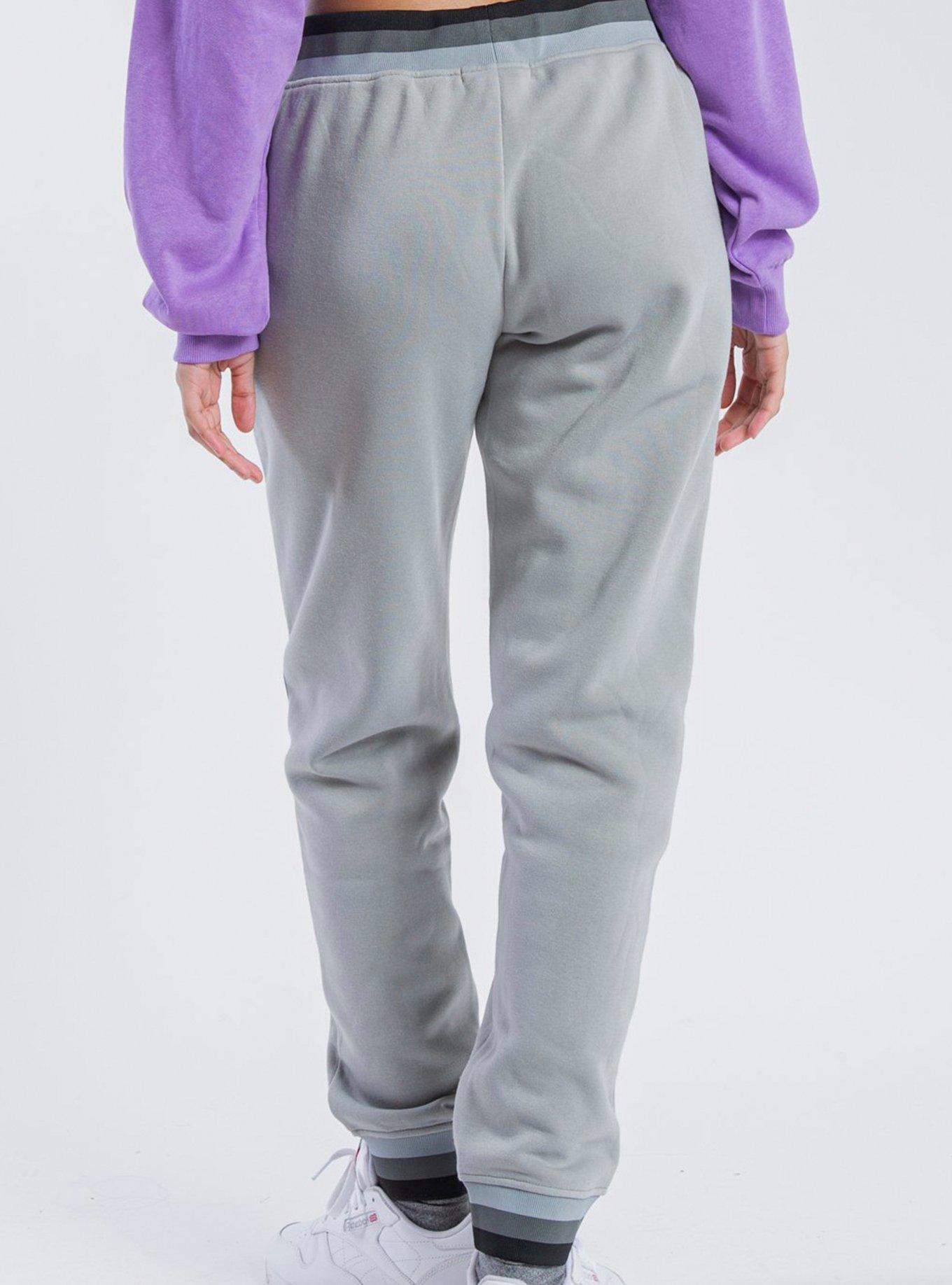 Light Grey Bolt Sweatpants, GREY, alternate