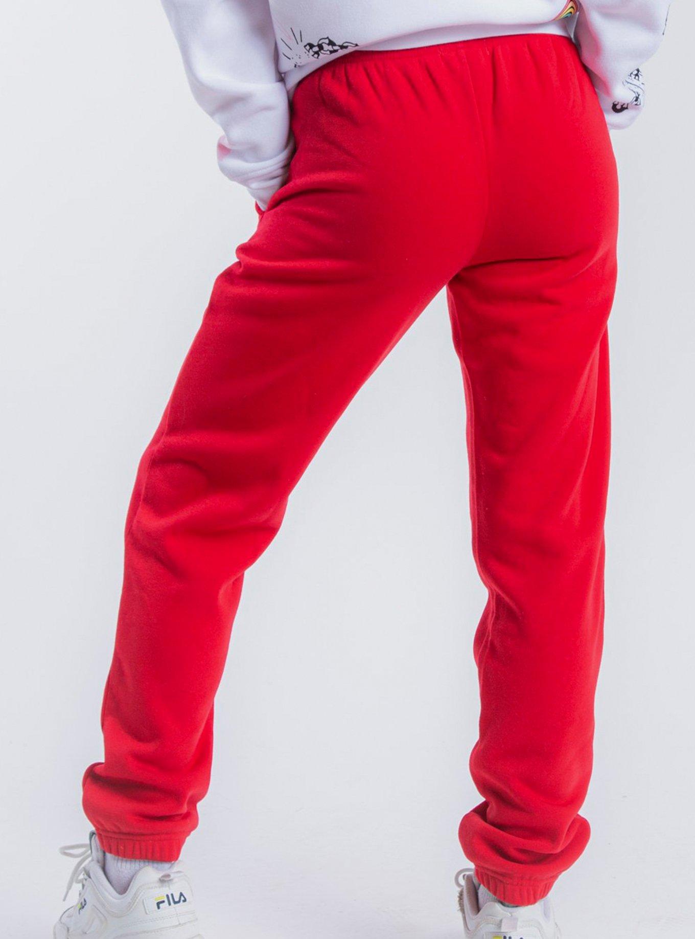 Red Take Care Of Yourself Sweatpants, RED, alternate - view 3