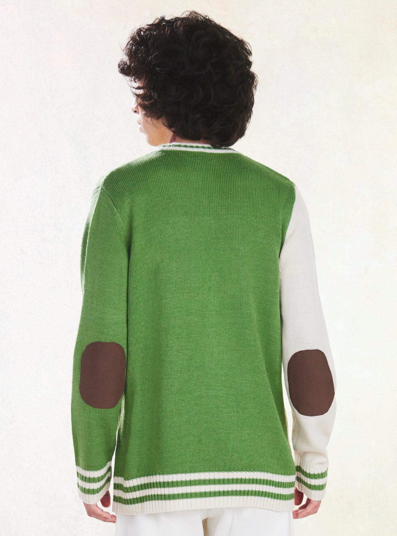 Our Universe Studio Ghibli My Neighbor Totoro Split Cardigan, GREEN  WHITE, alternate