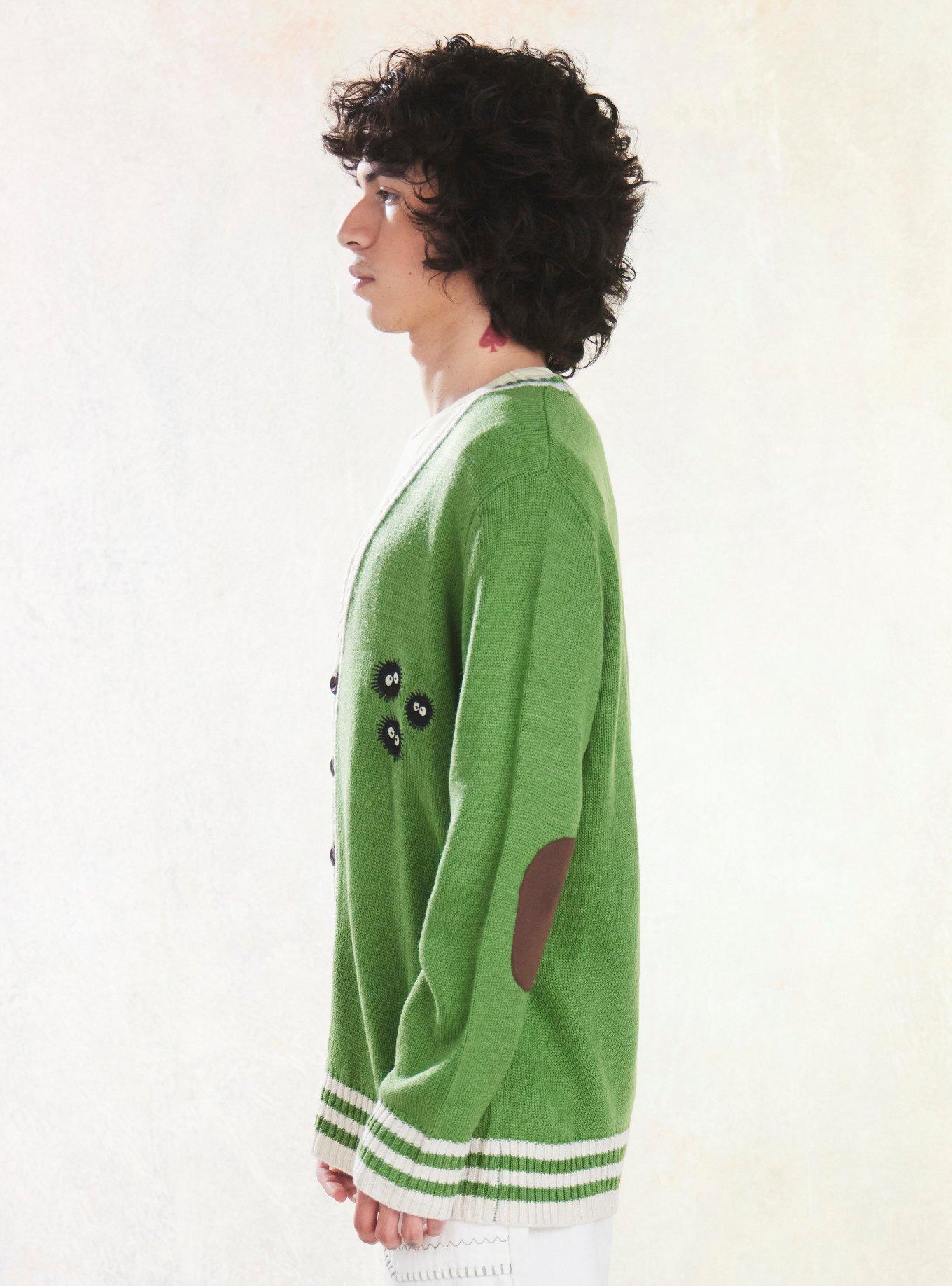 Our Universe Studio Ghibli My Neighbor Totoro Split Cardigan, GREEN  WHITE, alternate