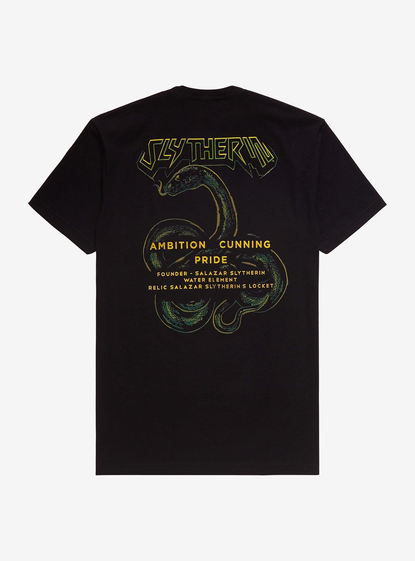 Harry Potter Slytherin Rock T-Shirt, BLACK, alternate
