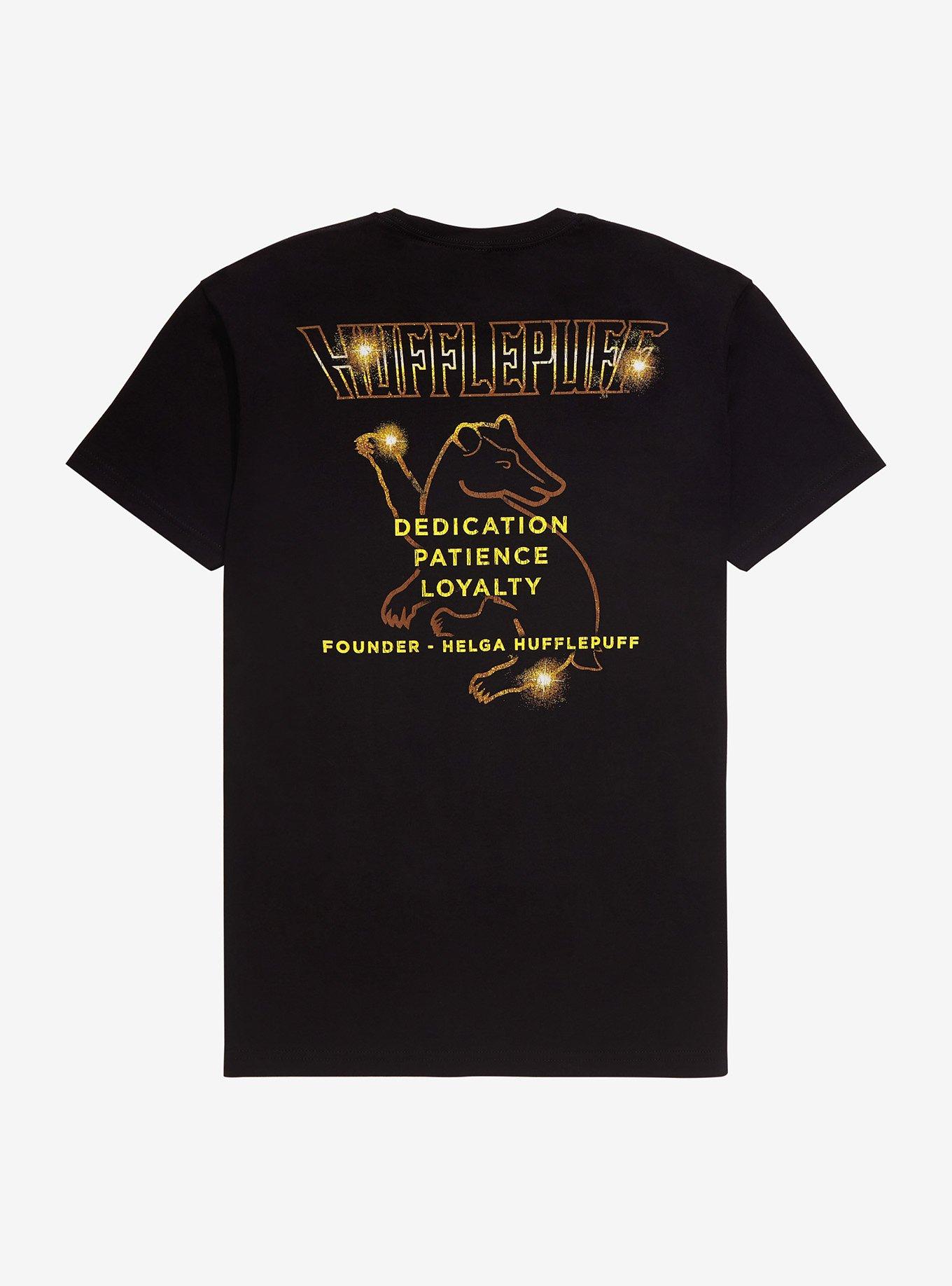 Harry Potter Hufflepuff Rock T-Shirt, BLACK, alternate