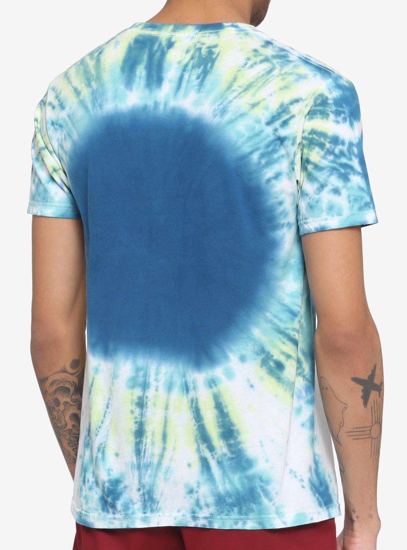 Scream Tie-Dye T-Shirt, BLACK, alternate