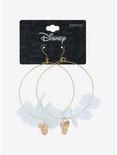 Disney Bambi Floral Hoop Earrings - BoxLunch Exclusive, , alternate