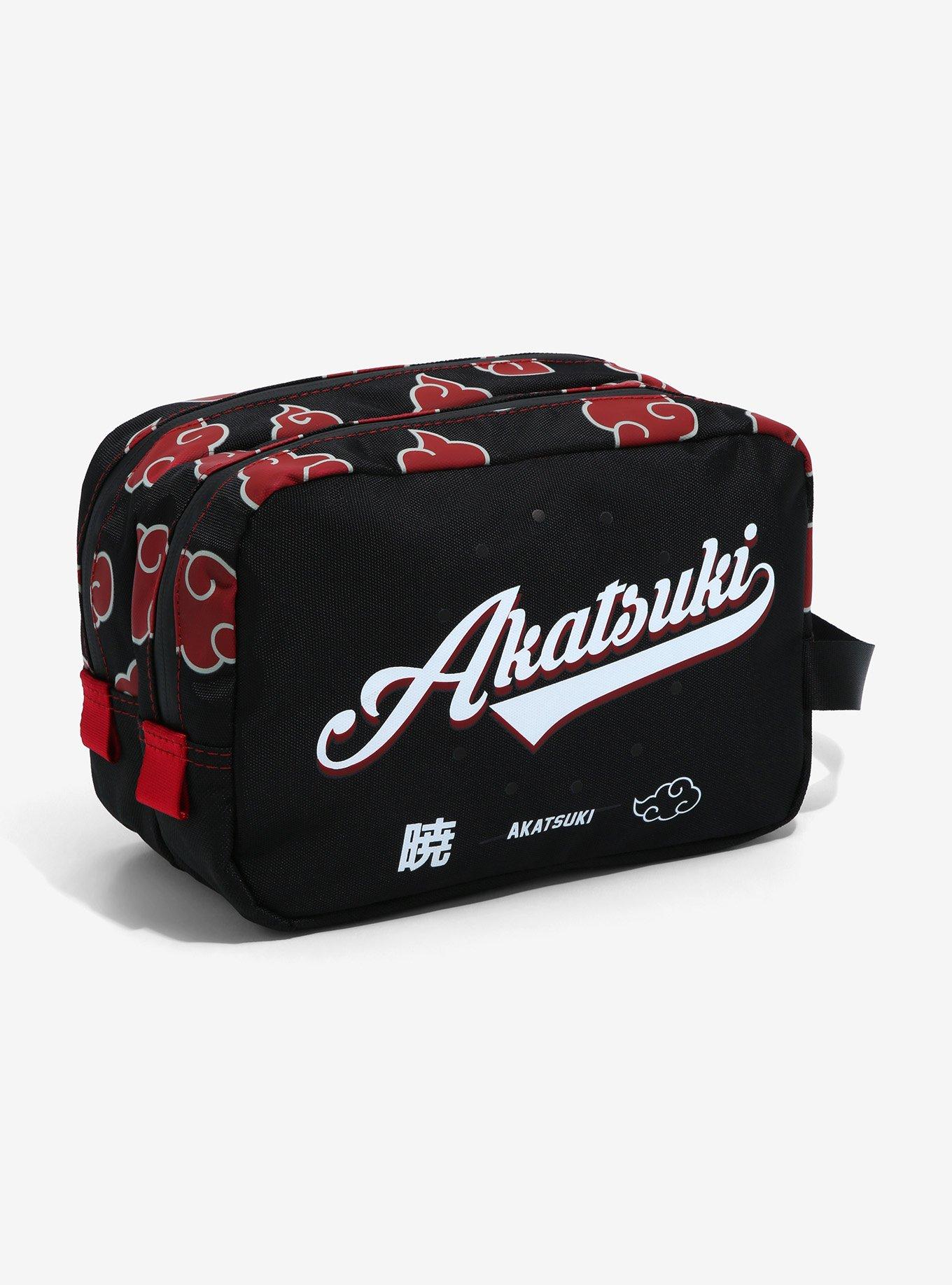 Naruto Shippuden Akatsuki Cloud Toiletries Bag, , alternate