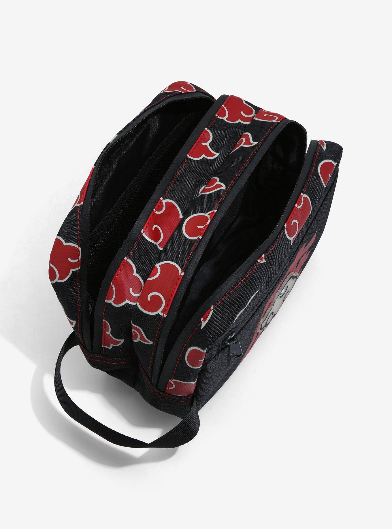 Naruto Shippuden Akatsuki Cloud Toiletries Bag, , alternate