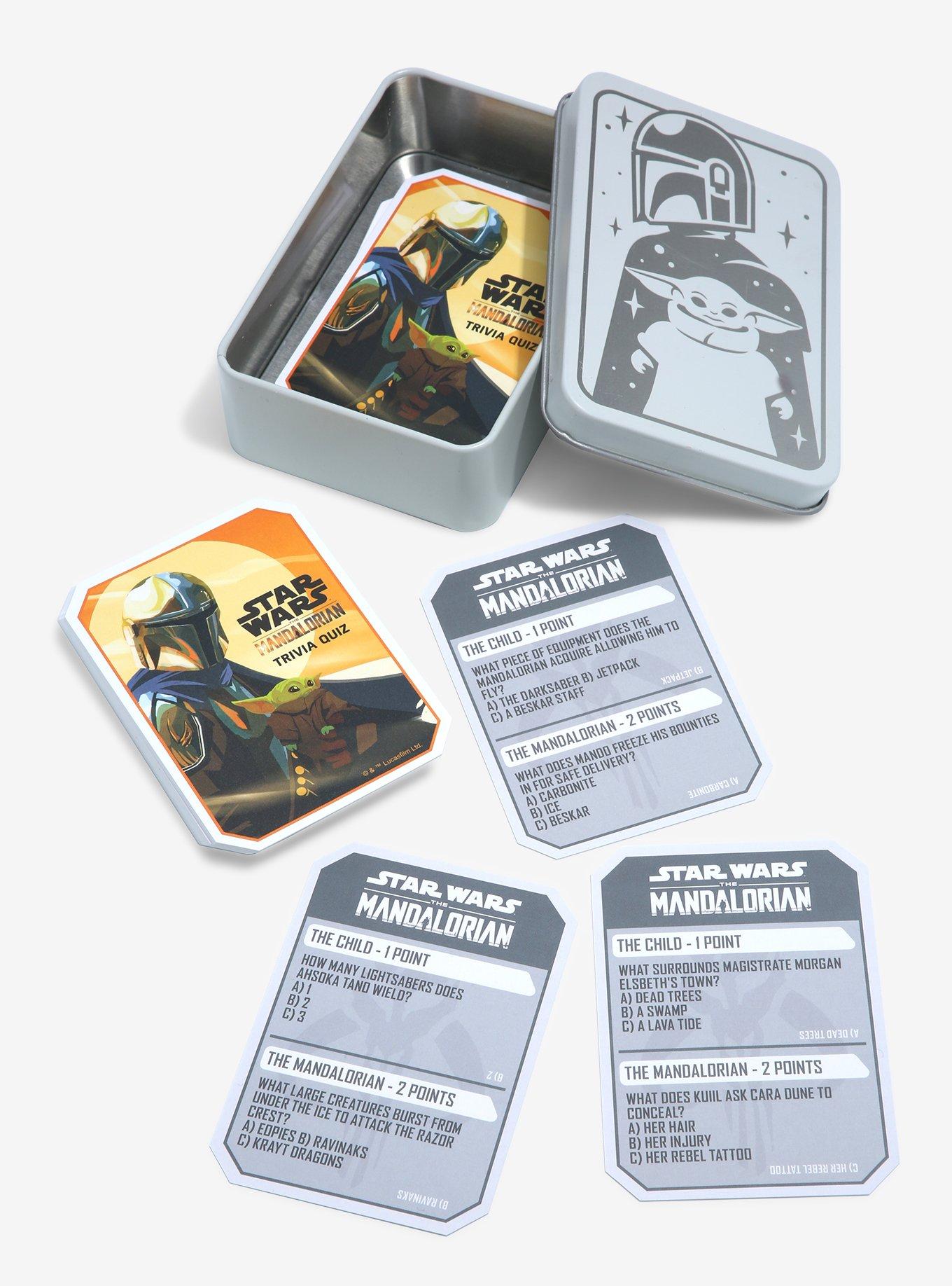 Star Wars The Mandalorian Trivia Cards, , alternate