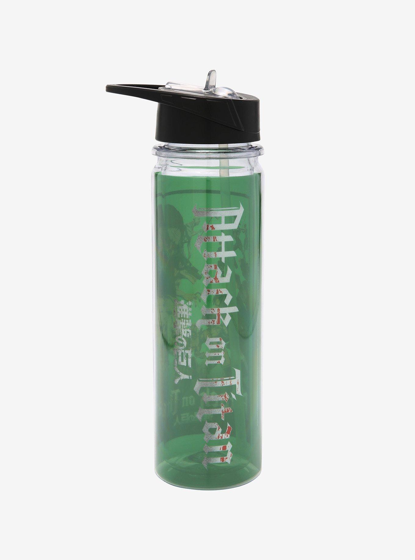 Attack On Titan Scouts & Titans Water Bottle, , alternate